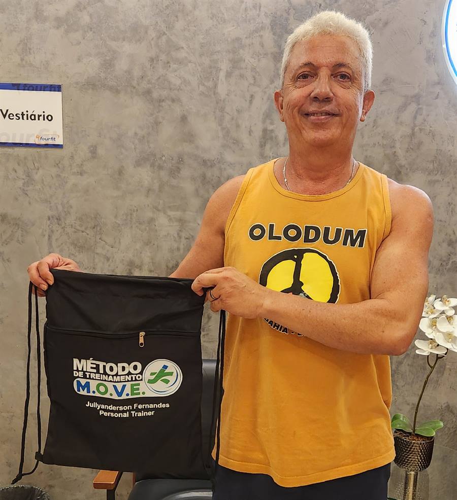 Edinilson Oliveira, 63 anos, aluno presencial do Rio de Janeiro